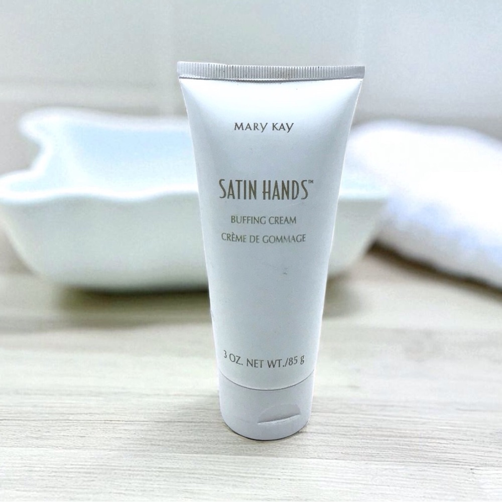 Mary Kay Retired Satin Hands Buffing Cream New Old Stock, 3oz.